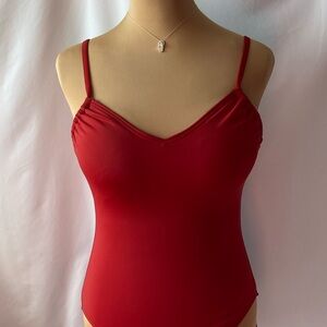 Michael Kors Red Swimsuit One Piece Size 10